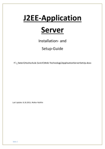 J2EE-Application Server