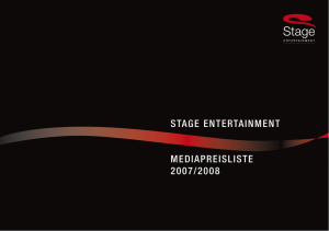 stage entertainment mediapreisliste 2007/2008
