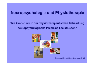 Neuropsychologie und Physiotherapie