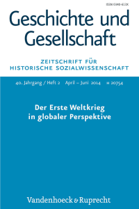Geschichte und Gesellschaft, 2014, 40. Jahrgang, Heft 2