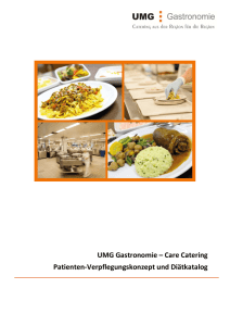 UMG Gastronomie – Care Catering Patienten