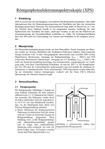 Röntgenphotoelektronenspektroskopie (XPS)