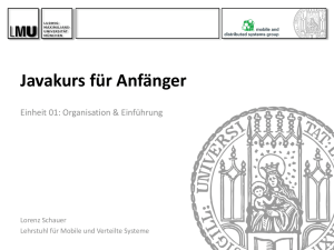 01_Einfuehrung - Mobile und Verteilte Systeme