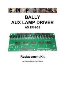 BALLY AUX LAMP DRIVER AS 2518