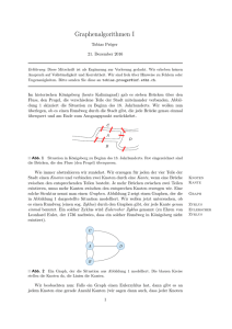 Graphenalgorithmen I