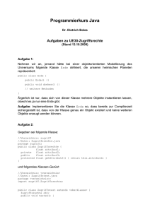 pdf - Programmierkurs Java
