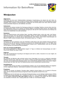 Windpocken - Stadt Waldeck