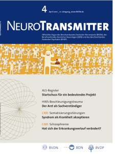 NeuroTransmitter vom April 2010