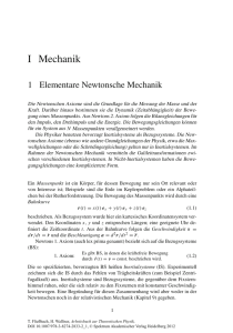 I Mechanik - Sterne und Weltraum