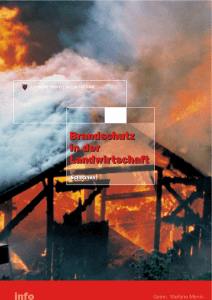 Brandschutz in der Landwirtschaft