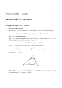 Mariazell 2009 Czakler Geometrische