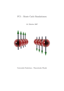 FC1 - Monte Carlo Simulationen