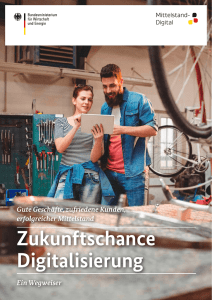 Zukunftschance Digitalisierung