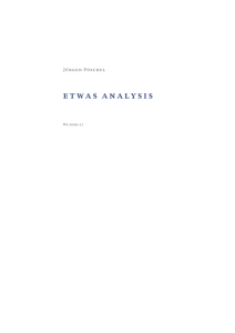 etwas analysis