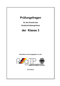 Prüfungsfragen der Klasse 3