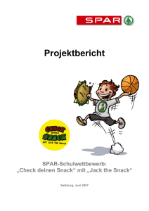 Projektbericht SPAR