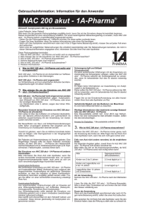 NAC 200 akut - 1A-Pharma