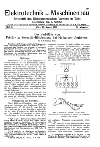 Elektrotechnik un<i Maschinenbau