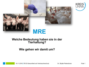 MRSA - Kreis Unna