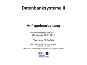 Datenbanksysteme II