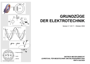 grundzüge der elektrotechnik - dietrich meyer