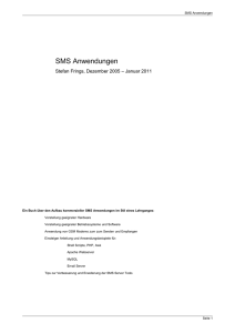 SMS Anwendungen - bei Stefan Frings