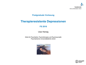 Therapieresistente Depression