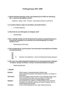 Prüfungsfragen IfSG 2008