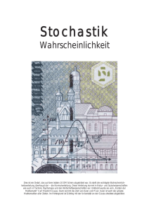 Stochastik: Wahrscheinlichkeit