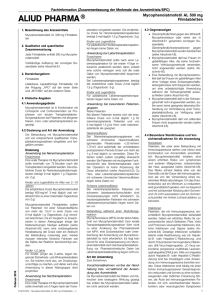 Mycophenolatmofetil AL 500 mg Filmtabletten