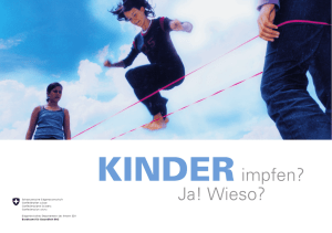 zu Kinder impfen