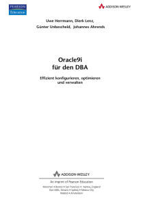 Oracle9i für den DBA  - *ISBN 3-8273-1559