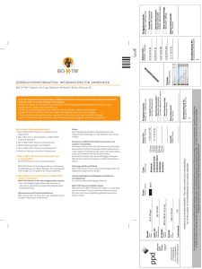 BIO-H-TIN Vitamin H 2,5 mg Packungsbeilage