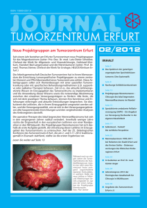 Heft 2/2012 - Tumorzentrum Erfurt