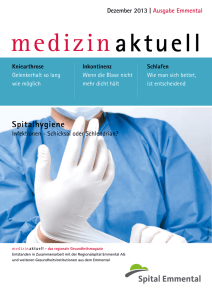 medizinaktuell Bern» November 2013