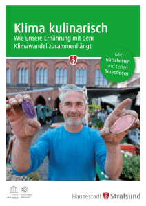 Klima kulinarisch - Klimaschutz Stralsund