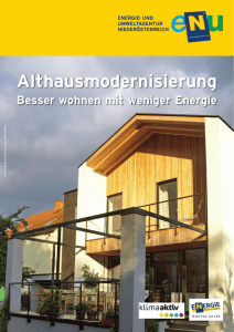 Althausmodernisierung