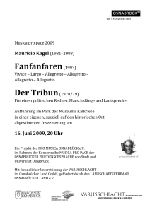 Fanfanfaren (1993) - Osnabrücker Friedensgespräche