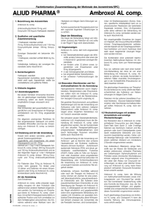 Ambroxol AL comp. - SRZ - Fachinformationsdienst