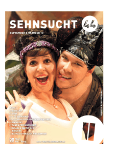 Theaterzeitung SEHNSUCHT 44