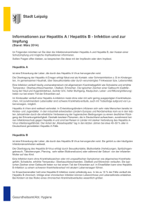 Hepatitis A und B