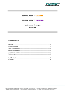 Systemanforderungen (Mai 2014)