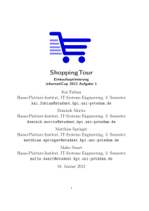 ShoppingTour