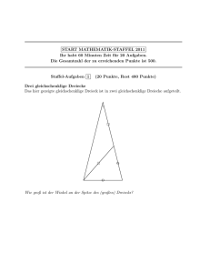 Staffel - Bonn Mathematics