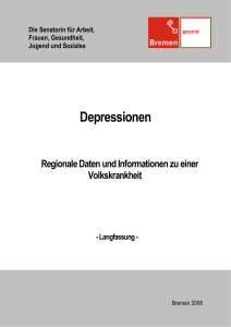 Depressionen - Psychotherapeutenkammer Bremen