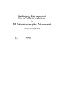 ZfP Südwürttemberg Bad Schussenried