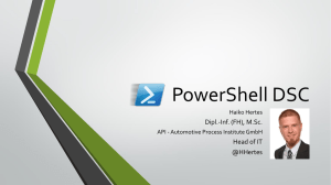 PowerShell DSC