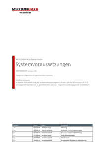 Systemvoraussetzungen