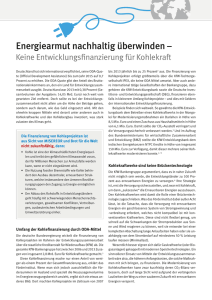 PDF, 4 Seiten - Deutsche Klimafinanzierung
