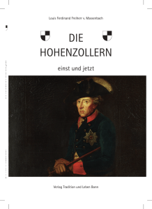 Leseprobe der Broschüre - Verlag Tradition und Leben